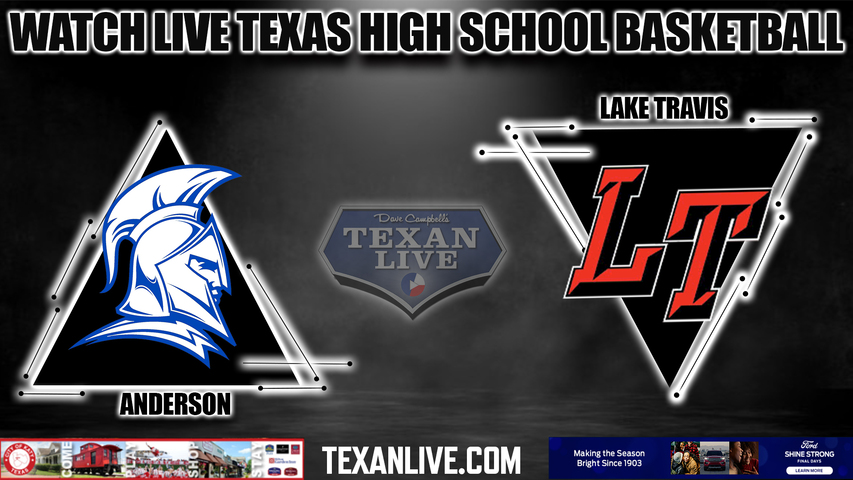 Anderson vs lake Travis - 7:30PM - 12/21/2022 - Girls Basketball - Live from Lake Travis High School