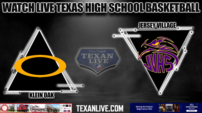 Klein Oak vs Jersey Village - 12:00PM - 12/19/2022 - Boys Basketball - Live from Jersey Village High School