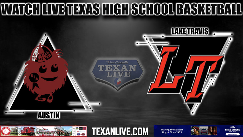 Austin vs Lake Travis - 7:30PM - 1/3/2023 - Boys Basketball - Live from Kingwood Park High School