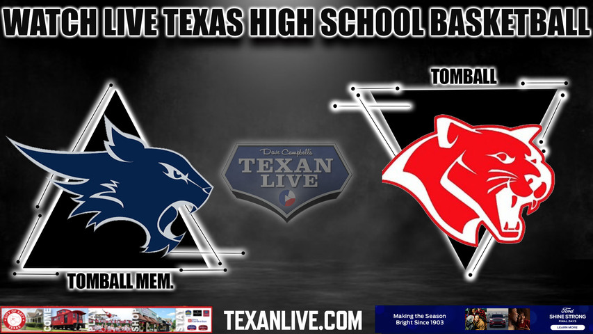 Tomball Memorial vs Tomball - 7:00PM - 1/4/2023 - Boys Basketball - Live from Tomball High School