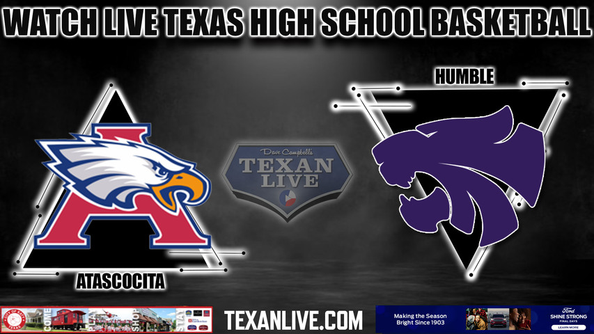Atascocita vs Humble - 7:00PM - 1/4/2023 - Boys Basketball - Live from Humble High School