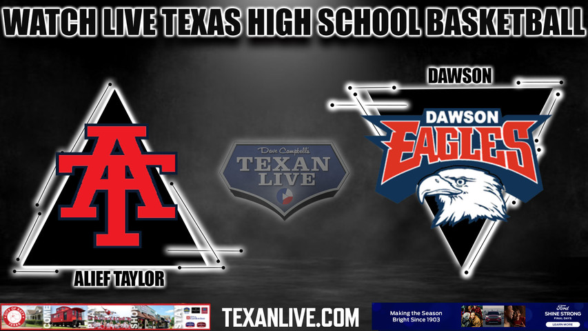 Alief Taylor vs Dawson - 7:00PM - 1/4/2023 - Boys Basketball - Live from Dawson High School