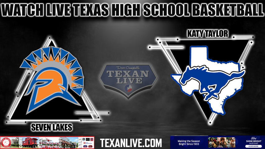 Seven Lakes vs Katy Taylor - 1:00PM - 1/14/2023 - Boys Basketball - Live from Tompkins High School
