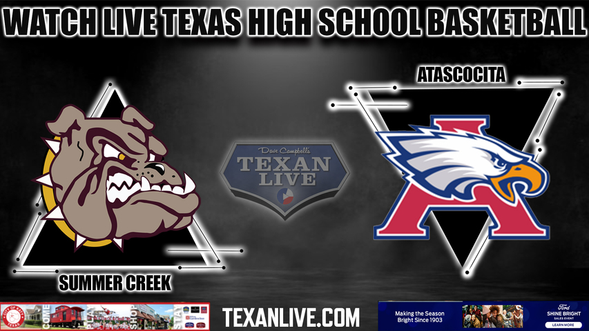 Summer Creek vs Atascocita- 1:00PM - 1/14/2023 - Boys Basketball - Live from Atascocita High School