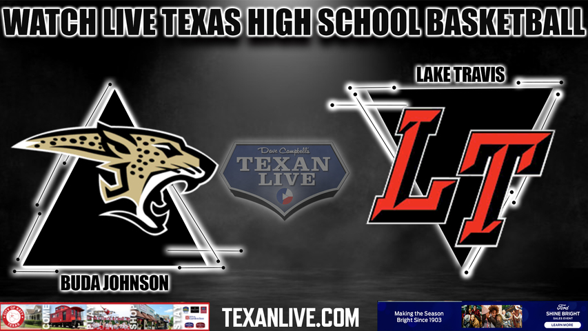 Buda Johnson vs Lake Travis - 7:30PM - 2/10/2023 - Boys Basketball - Live from Lake Travis High School