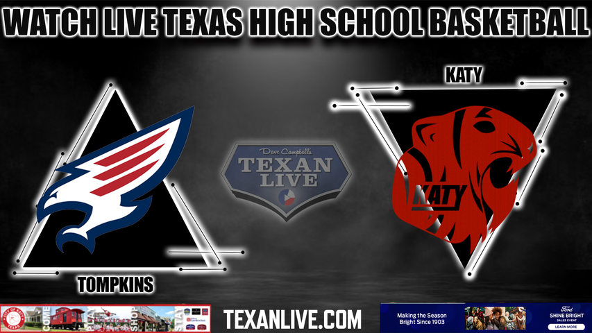 Tompkins vs Katy - 7:00PM - 2/10/2023 - Boys Basketball - Live from Katy High School