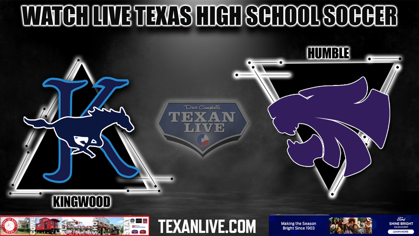 Kingwood vs Humble - 11AM - 2/11/2023 - Boys Soccer - Live from Humble High School