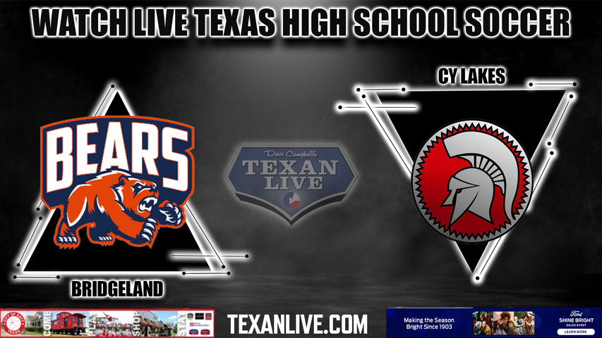 Bridgeland vs Cy lakes - 1:30PM - 2/11/2023 - Boys Soccer - Live from Cy Lakes High School