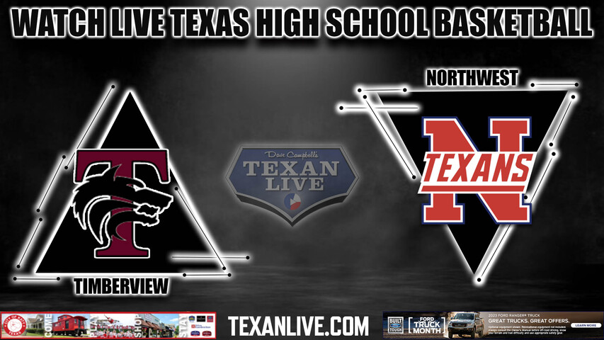 Mansfield Timberview vs Justin Northwest - 7:00pm - 2/24/22 - Timberview High School - Boys Basketball - Area Round - Playoffs