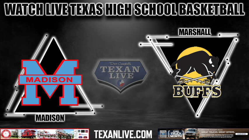 Houston Madison vs FB Marshall - 7:00pm - 2/28/22 - M.O. Campbell Center - Boys Basketball - Regional Quarter Final - Playoffs