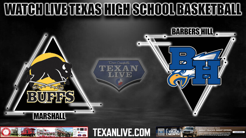 Ft Bend Marshall vs Barbers Hill - 7:00pm - 2/24/22 - North Shore High School - Boys Basketball - Area Round - Playoffs