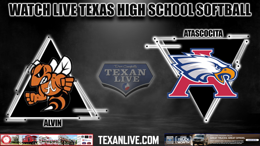Alvin vs Atascocita - 6PM - 3/14/2023 - Softball - Live from Atascocita High School