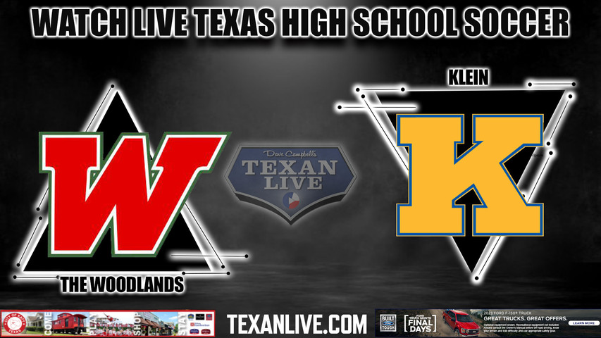 The Woodlands vs Klein - 5:30PM - 3/28/2023 - Girls Soccer - Live from Tomball ISD Stadium - Area Round - Playoffs