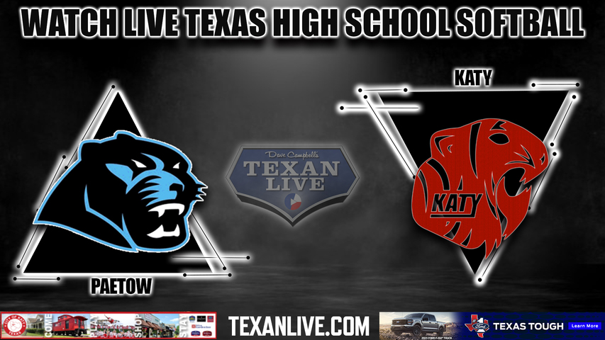 Paetow vs Katy - 6:00PM - 4/11/2023 - Softball - Live from Katy High School