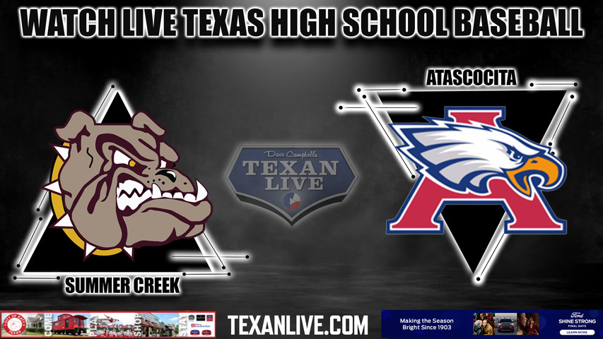 Atascocita vs Summer Creek - 7:00PM - 4/25/2023 - Baseball - Live from Summer Creek High school