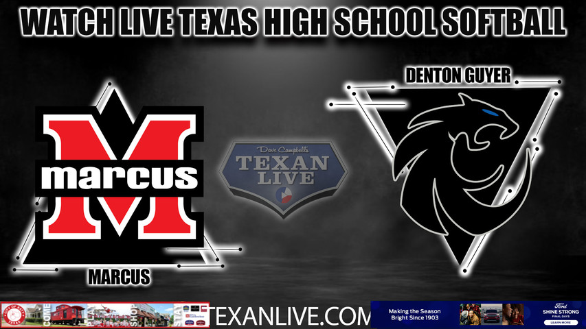 Denton Guyer vs Marcus - 2:30PM - 4/28/2023 - Softball - Live from Denton Guyer High School - Game One - Bi-district Playoffs