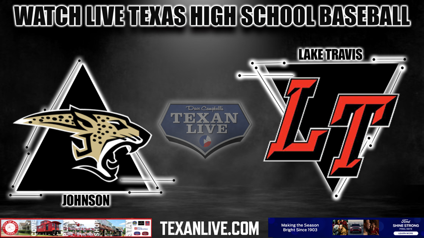Buda Johnson vs Lake Travis - 1:00PM - 4/29/2023 - Baseball - Live from Lake Travis High School