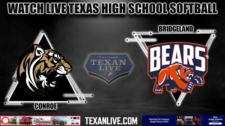 Conroe vs Bridgeland - 6:00PM - 5/5/2023 - Softball - Live from Tomball High School - Game One - Area Round Playoff