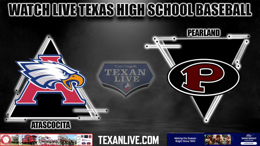 Atascocita vs Pearland - 7:00PM - 5/11/2023 - Baseball - Live from Atascocita High School - Game One - Area Round Playoffs