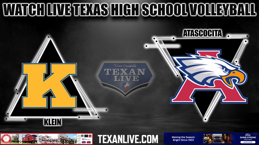 Klein vs Atascocita -6:30pm- 8/15/2023 - Volleyball - Live from Atascocita High School