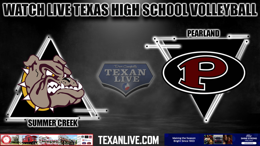 Summer Creek vs Pearland -6:30pm- 8/18/2023 - Volleyball - Live from Pearland High School