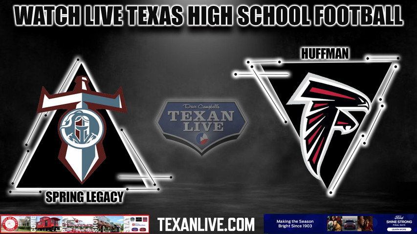 Spring Legacy vs Huffman - 7:00pm- 8/25/2023 - Football - Live from Falcon Stadium