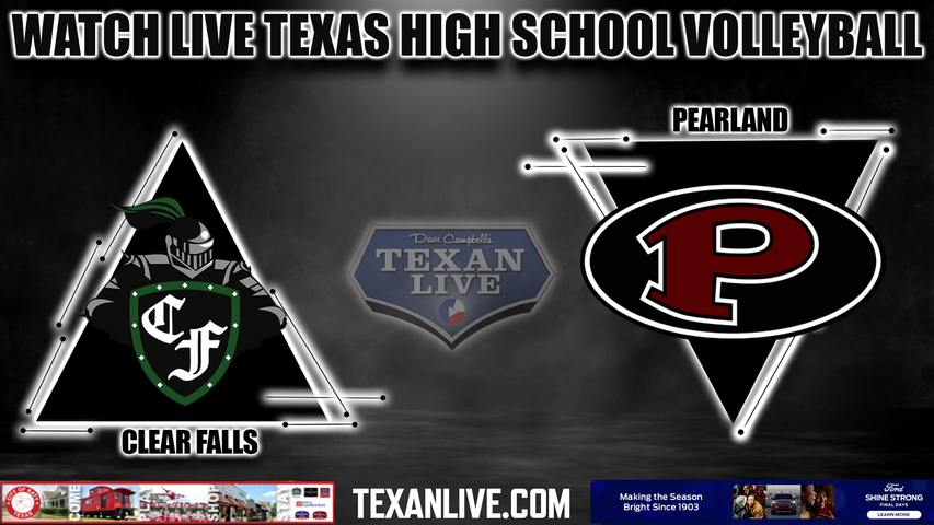 Clear Falls vs Pearland -6:30pm- 8/29/2023 - Volleyball - Live from Pearland High School