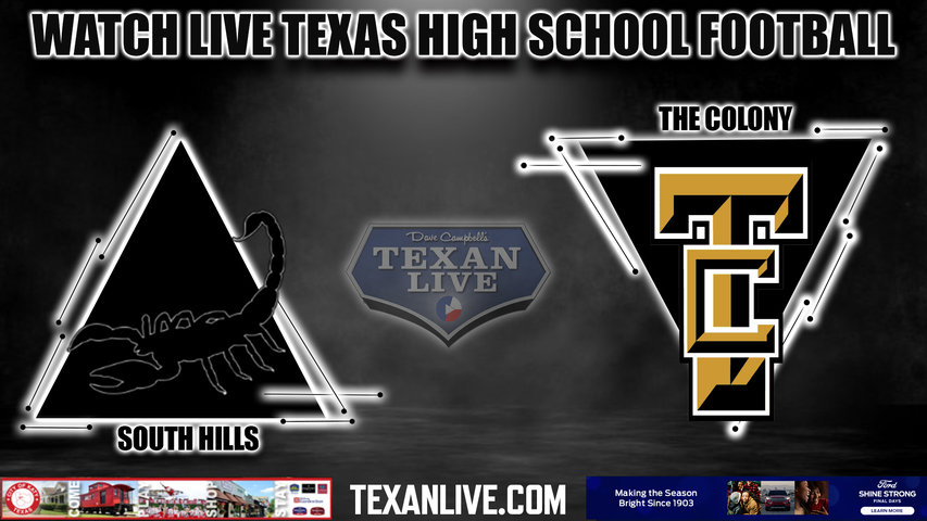 FW South Hills vs The Colony -- 7:00pm- 9/8/2023 - Football - Live from Briggs Stadium