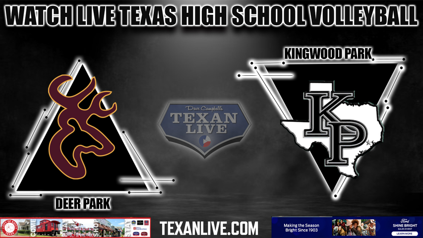 Deer Park vs Kingwood Park - 6:30pm- 9/12/2023 - Volleyball - Live from Kingwood Park High School
