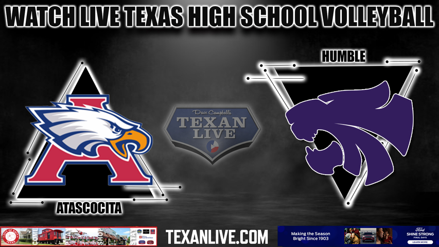 Atascocita vs Humble - 6:30pm- 9/19/2023 - Volleyball - Live from Humble High School
