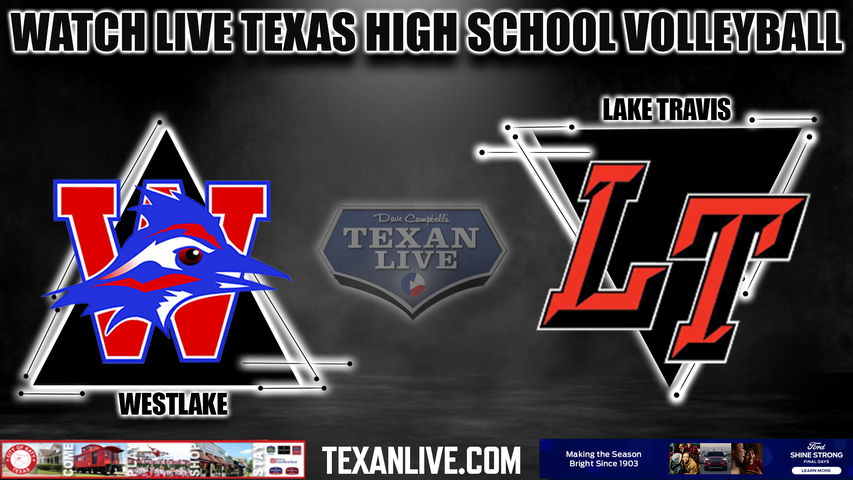 Westlake vs Lake Travis - 6:45pm- 9/22/2023 - Volleyball - Live from Lake Travis High School