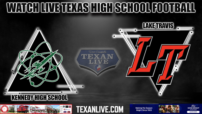 JFK HS (SA) vs Lake Travis Freshmen Red - 5:30pm- 9/21/2023 - Football - Live from Track Stadium