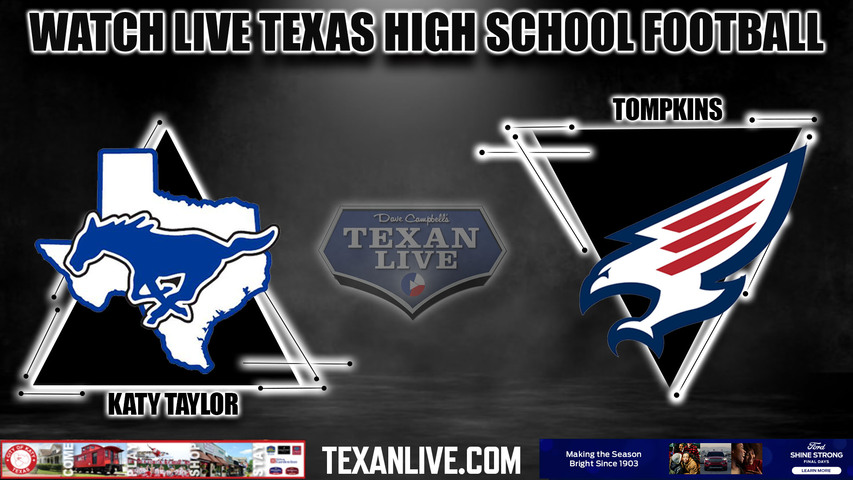 Taylor vs Tompkins- 7:15pm- 9/28/2023 - Football - Live from Legacy Stadium