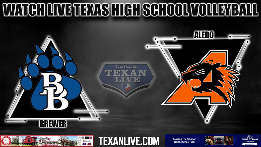 Brewer vs Aledo - 6:00pm- 9/26/2023 - Volleyball - Live from Aledo High School