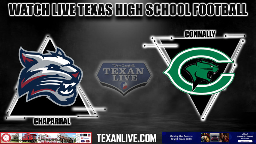 Chaparral vs Connally - 7:00pm- 10/20/2023 - Football - Live from The Pfield