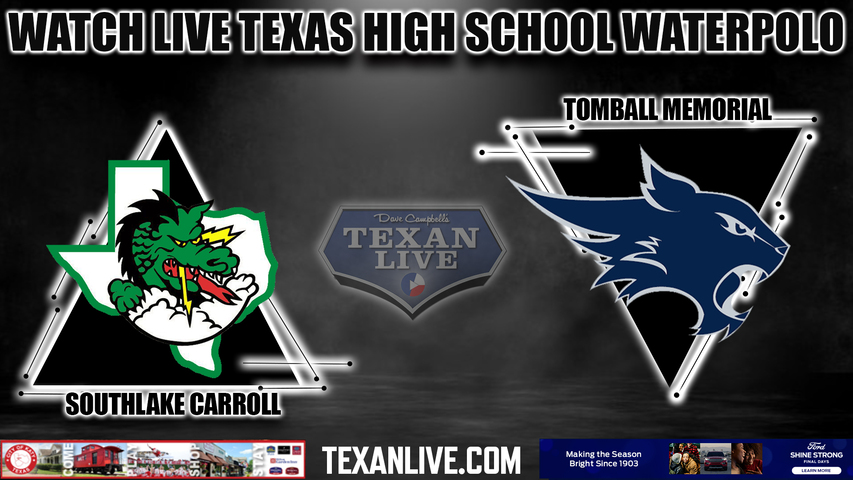 Southlake Carroll vs Tomball Memorial- Girls - 10:30am- 10/21/2023 - Waterpolo - Regional Semi-Final - playoffs- Live from Lewisville Aquatic Center