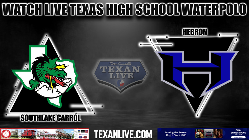 Southlake Carrol vs Hebron - Girls - 4:30pm- 10/21/2023 - Waterpolo - Regional Final - playoffs- Live from Lewisville Aquatic Center