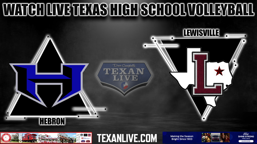 Hebron vs Lewisville - 6:30pm- 10/24/2023 - Volleyball - Live from Lewisville high School