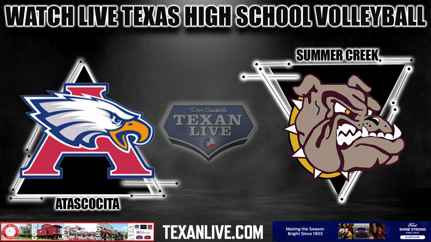 Atascocita vs Summer Creek - 6:30pm- 10/24/2023 - Volleyball - Live from Summer Creek High School
