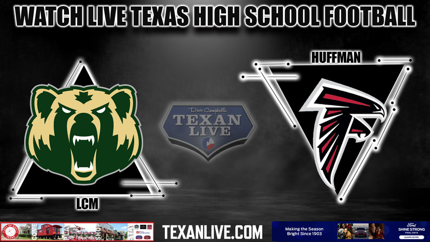 LCM vs Huffman - 7:30pm- 11/3/2023 - Football - Live from Falcon Stadium