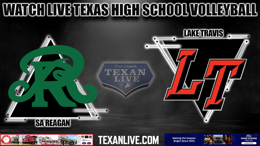 SA Reagan vs Lake Travis- 6:30PM - 11/7/2023 - Volleyball - Regional Quarter Final Playoffs - Live from Buda Johnson High School