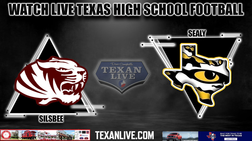 Silsbee vs Sealy - 7:30PM - 11/9/2023 - Football - Live from Randall Reed Stadium - Bi District Playoffs