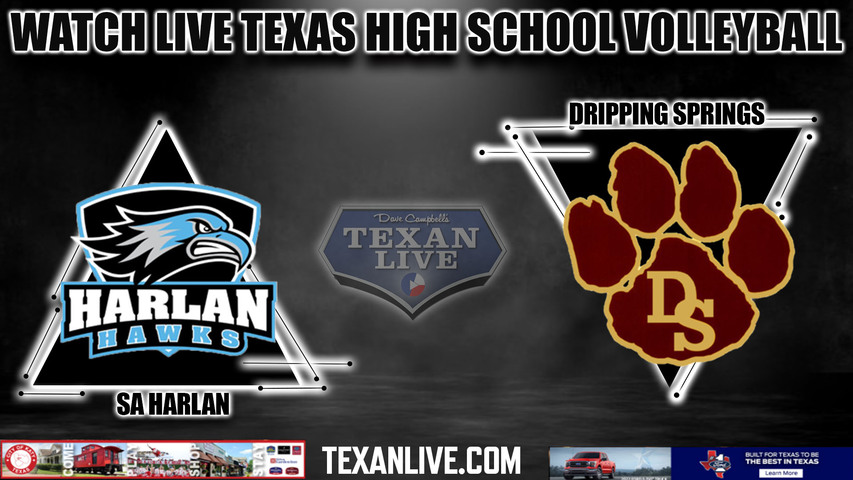 Dripping Springs vs Harlan - 6A Region 4 - Regional Finals - 12:00PM - 11/11/2023 - Volleyball - Live from Alamo Convocation Center -Playoffs
