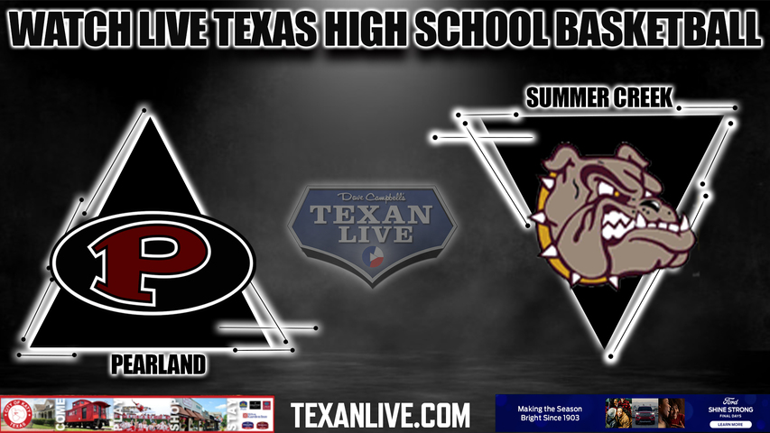 Pearland vs Summer Creek - 7:00pm- 11/14/2023 - Boys Basketball - Live from Summer Creek High School