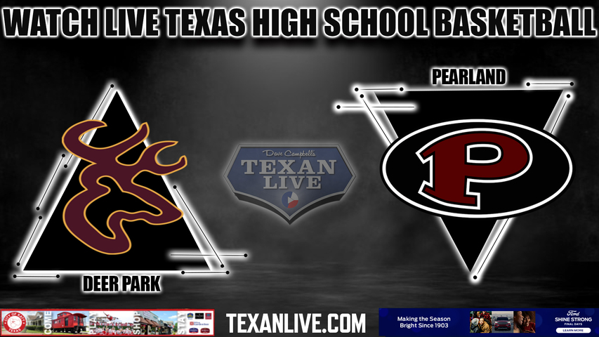 Pearland vs Deer Park - 1:00pm- 11/25/2023 - Boys Basketball - Live from Pearland High School