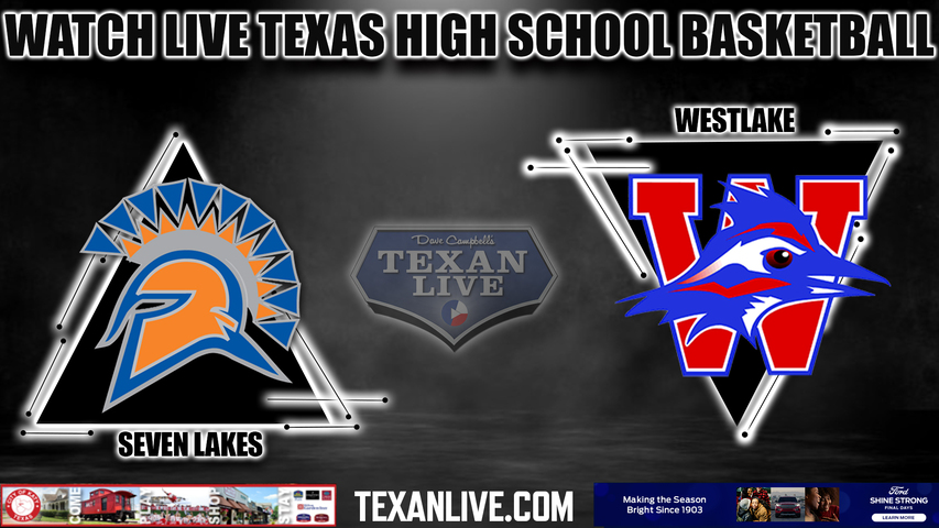 Seven Lakes vs Westlake - 3:00pm- 11/25/2023 - Boys Basketball - Live from Westlake High School