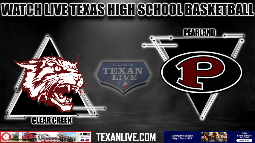 Clear Creek vs Pearland - 7:00pm- 12/5/2023 - Boys Basketball - Live from Pearland High School