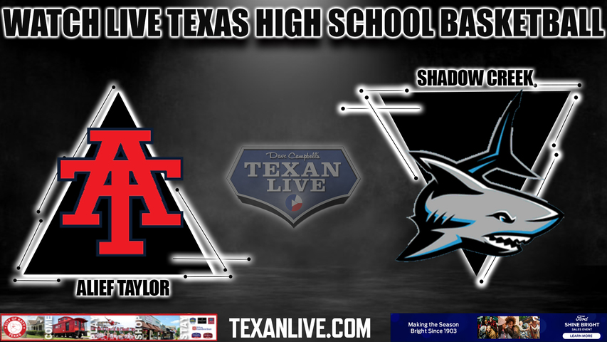 Alief Taylor vs Shadow Creek - 7:00pm- 12/12/2023 - Girls Basketball - Live from Shadow Creek High School