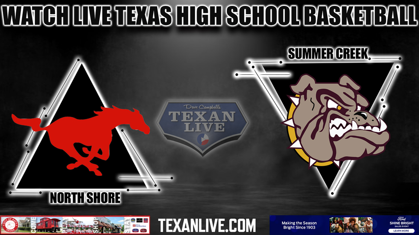 North Shore vs Summer Creek - 7:00pm- 12/15/2023 - Boys Basketball - Live from Summer Creek High School
