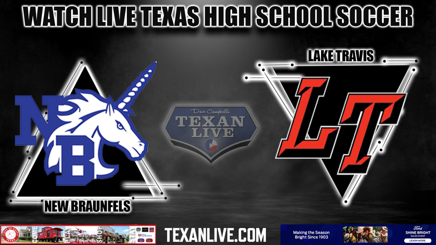 Lake Travis vs New Braunfels - 7:15pm- 1/5/2024 - Girls Soccer - Live from Lake Travis High School